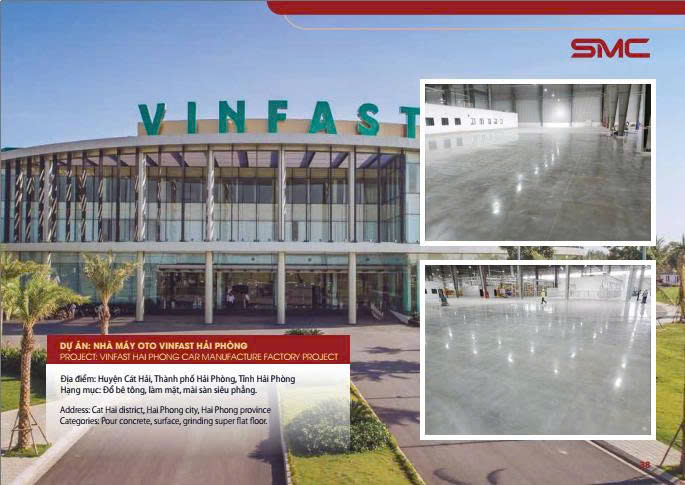 DỰ ÁN: NHÀ MÁY OTO VINFAST HẢI PHÒNG